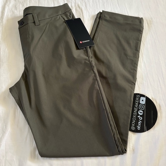Lululemon ABC Classic-Fit Trouser 34”L *SmoothTwill ARMG Army Green Size 29